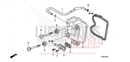 CYLINDER HEAD COVER PES1259 de 2009